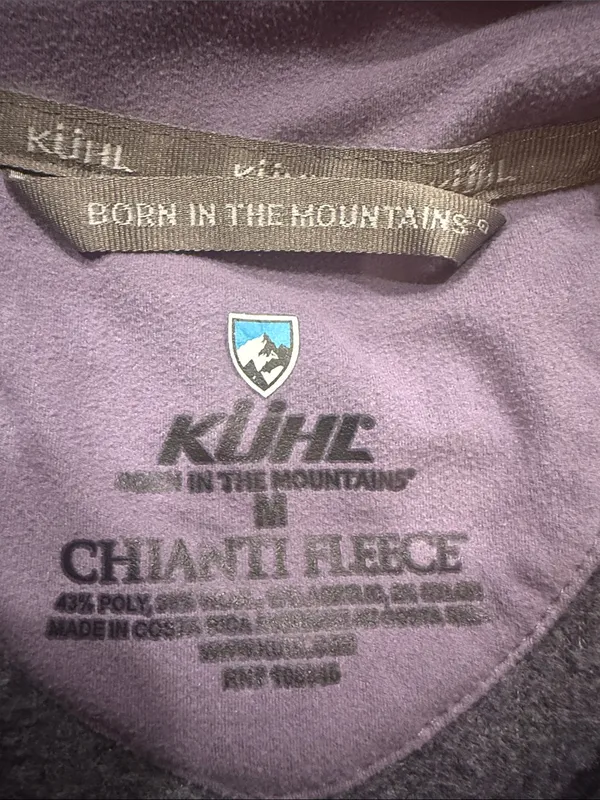 Kuhl women’s Chianti fleece full zip jacket medium. - Image 6