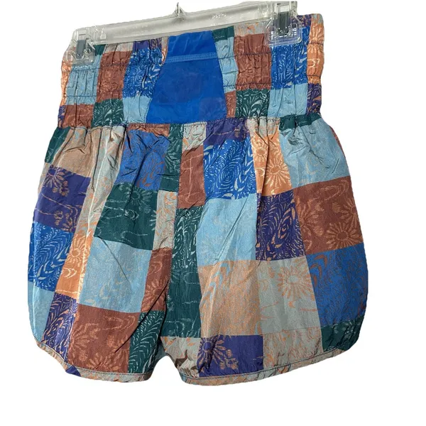 FP Movement Free People The Way Home in Cobalt‎ Combo Shorts Multicolored Medium - Image 7