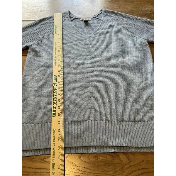 Athleta Size Small Tunic‎ Sweater Light Blue Pullover S/882541-04 Comfort Wool B - Image 5