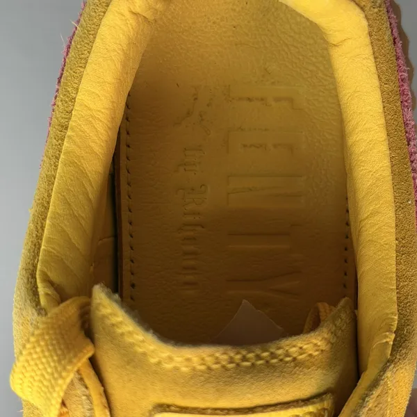 Puma Fenty Cleated Creeper Suede Platform Sneakers Yellow Women 5.5 / Youth 4 - Image 12