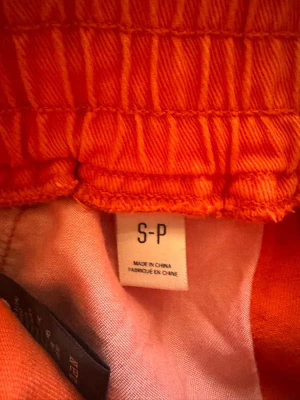 Urban Outfitters BDG orange 100% cotton shorts‎ Women's Small - Image 5