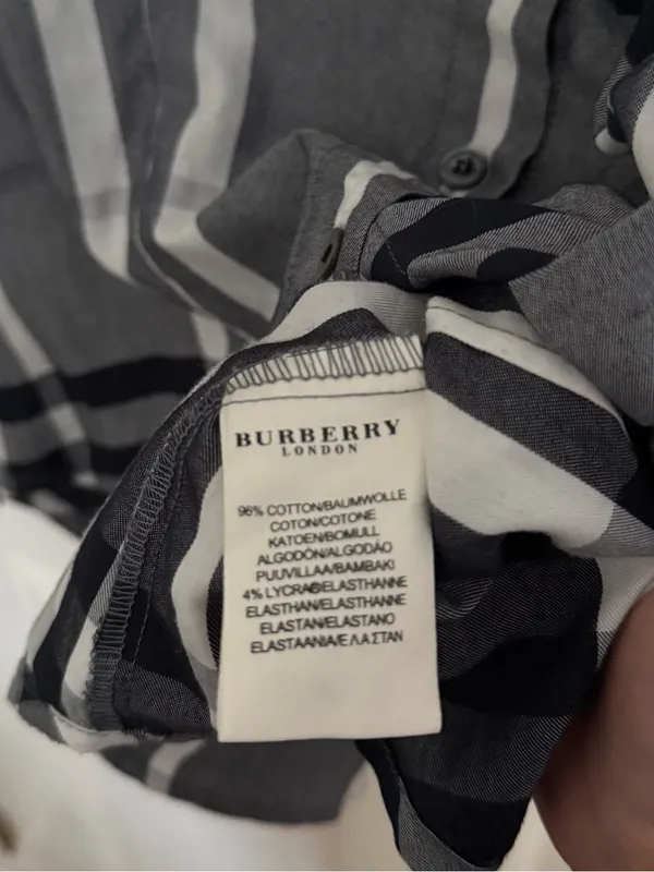 Burberry London Nova Check Women’s Button Down Blouse - Image 5