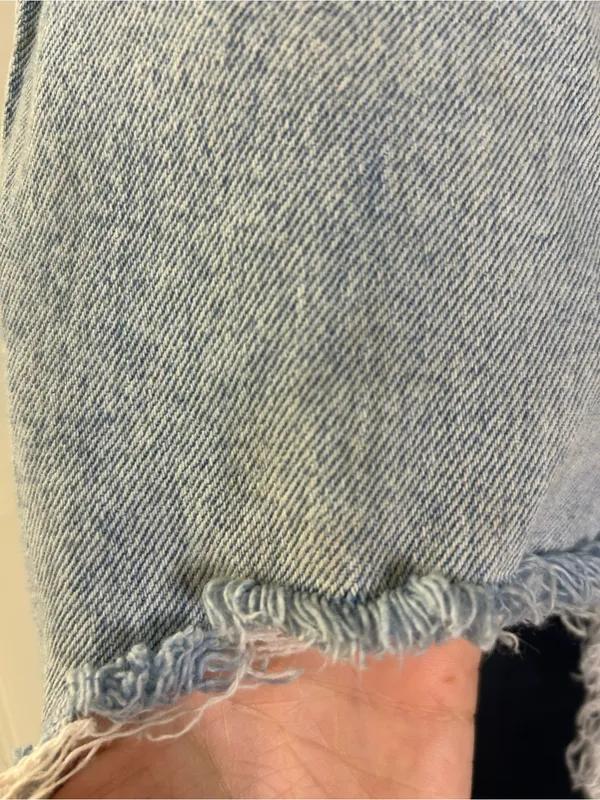 American Eagle Super High-Rise Ankle Straight Distressed Jeans Size 6 - Image 3