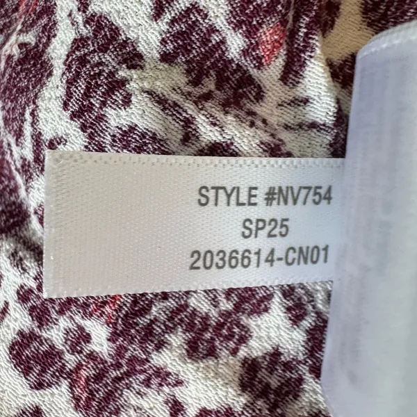 NWT Madewell Puff Sleeve Sweetheart Midi Dress in Floral 4 need left arm elastic - Image 11