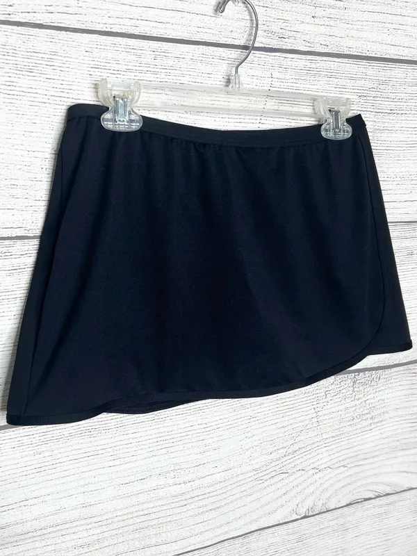 TYR Durafast Black Activewear Skorts Swim Shorts Skirt Size Large - Image 3