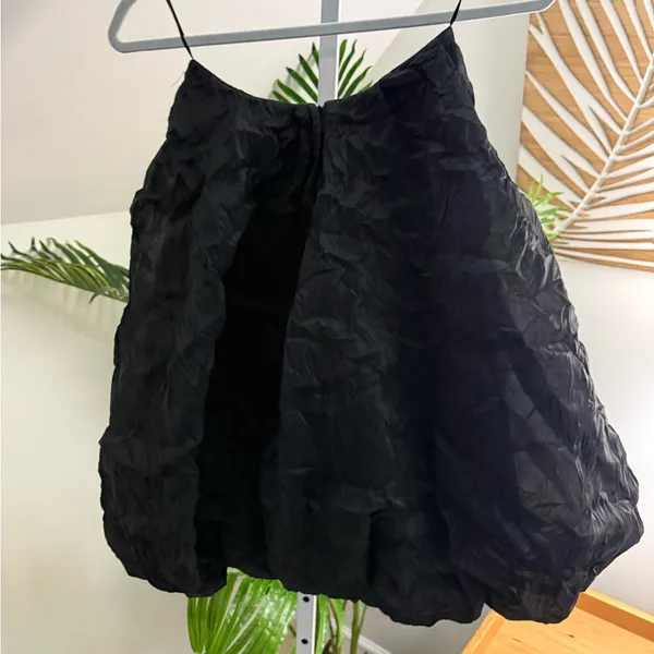 Zara strapless puff dress Small‎ NWT - Image 7