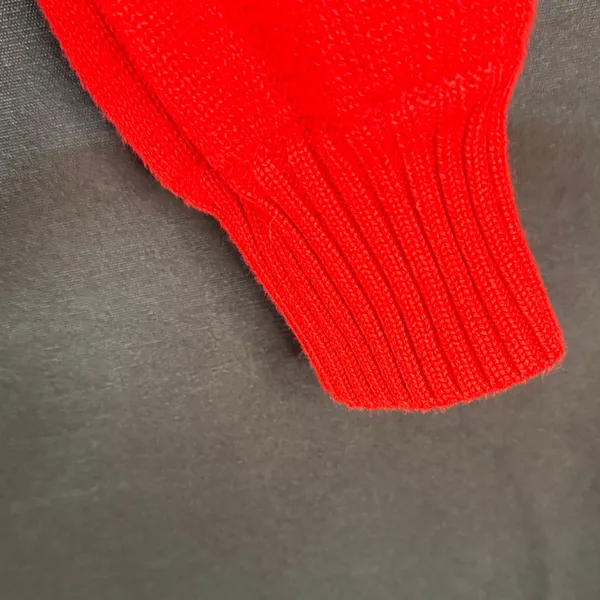 Requirements Vibrant Red Women's Cardigan Sweater - Image 5