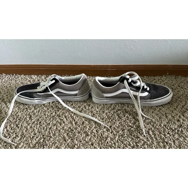 Vans Unisex Old Skool‎ Mix & Match- Black and White Size Men's 6.5 Women's 8 - Image 3