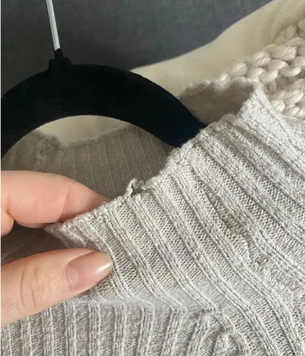 Ribbed sweater Tan Size M - Image 5