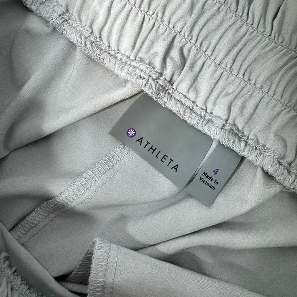 Athleta Thin Joggers Unlined Light Gray 4 - Image 2
