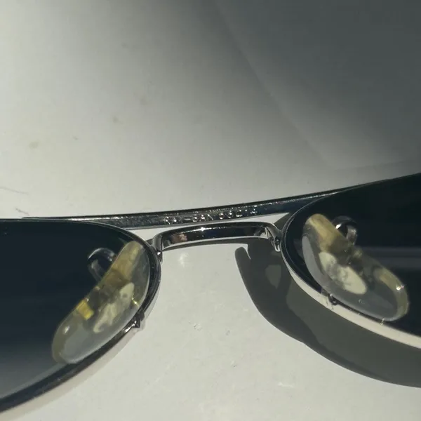 Ray-Ban Aviator Sunglasses - Silver Frame with Gray Metallic Lenses - Image 10