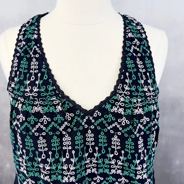 Maeve‎ Women Sleeveless Top XS Boho Indie Festival Cottage Dainty Artsy Coquette - Image 3