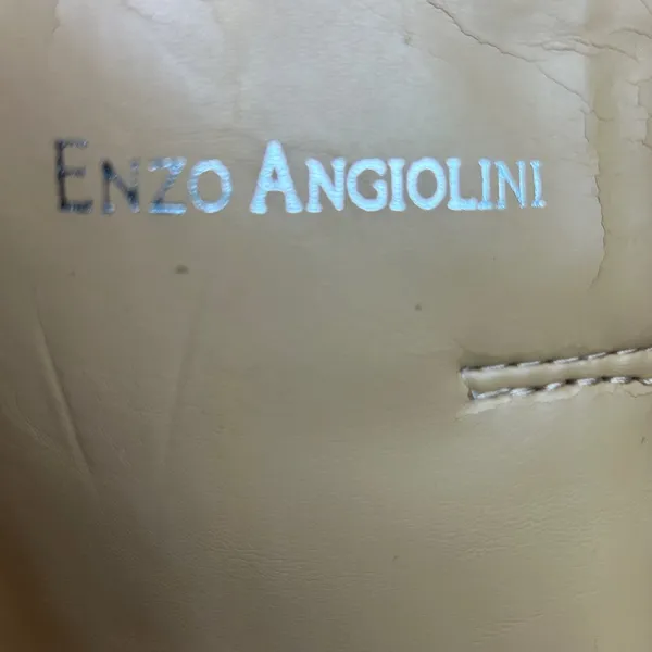 Enzo Angiolini Eajenya Tan Suede Knee High Block Heel Boots Womens 9M - Image 8