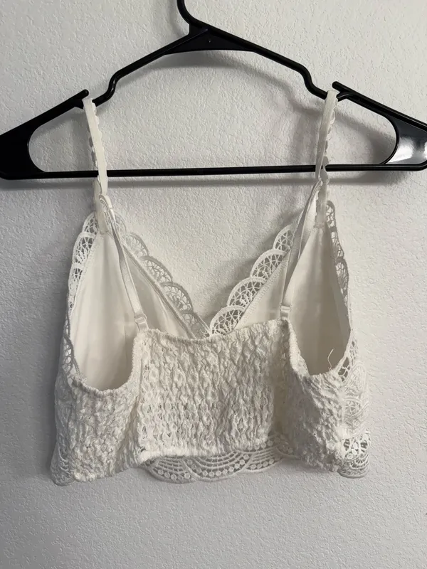 Lace top White Size M - Image 2