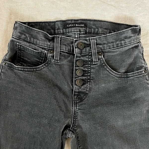 Lucky Brand Ava Crop Mini Boot Jeans - Image 4