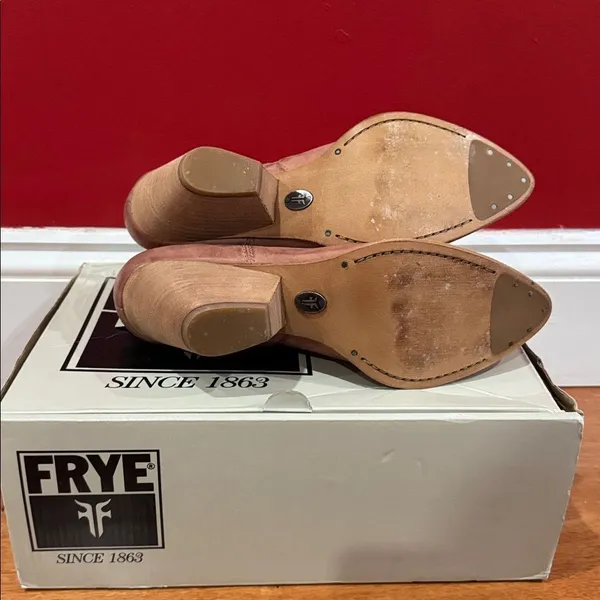 NWT Frye Women's Dusty‎ Rose Reina Bootie Bufny Ankle Bootie size 7M - Image 6