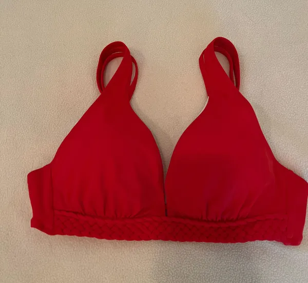 Shade & Shore Target Red Push Up Bikini Top - Image 5