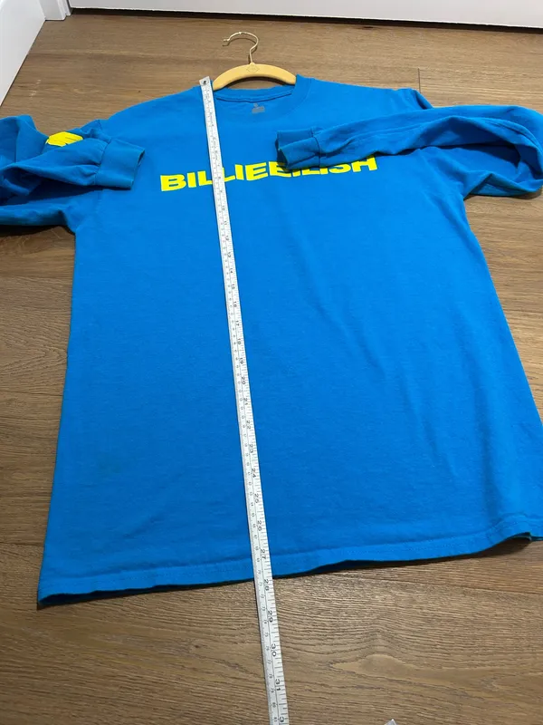 Medium Billie Eilish Don't Smile at Me Long Sleeve Shirt - Image 8