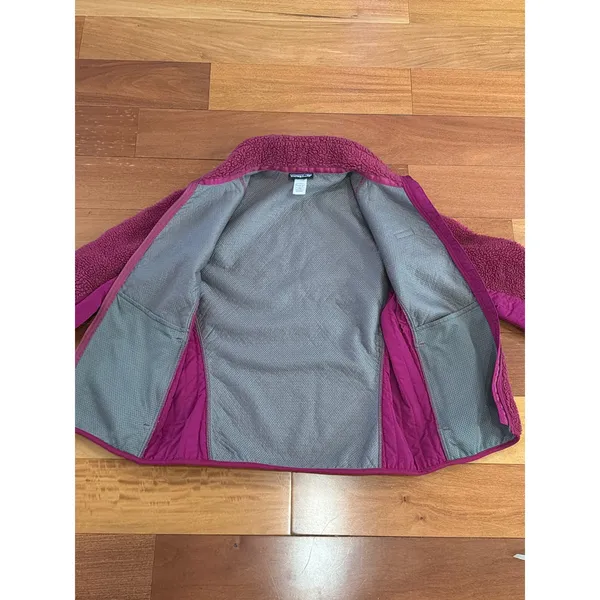 Patagonia R3 Hi-Loft Fleece Jacket Womens Large Purple Full Zip Polartec L - Image 6