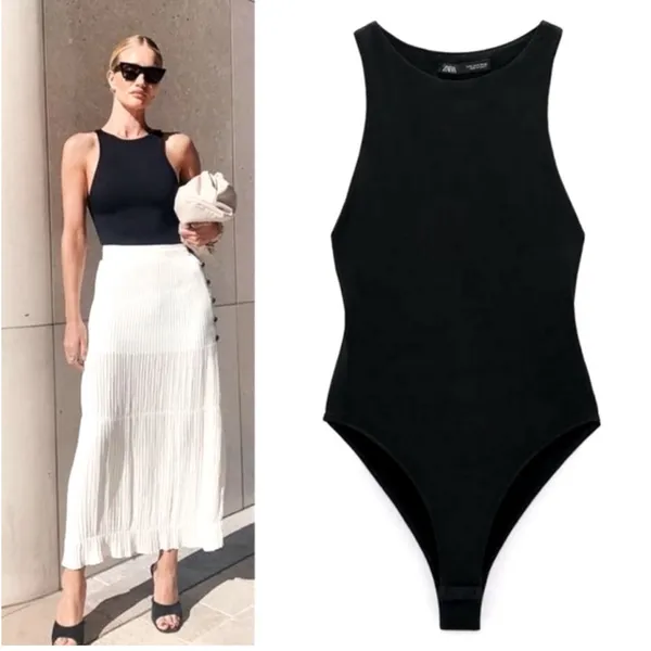 ZARA Bodysuit Black - Image 2