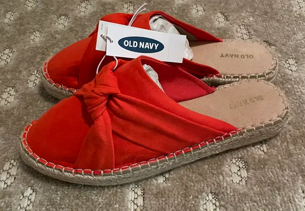 Orange  Slip On Shoes - Image 2
