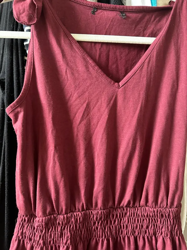 Maroon Sundress Red - Image 3
