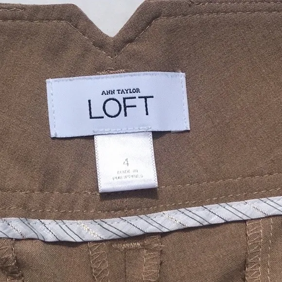Ann Taylor‎ LOFT Cropped Ankle Pants - Image 3