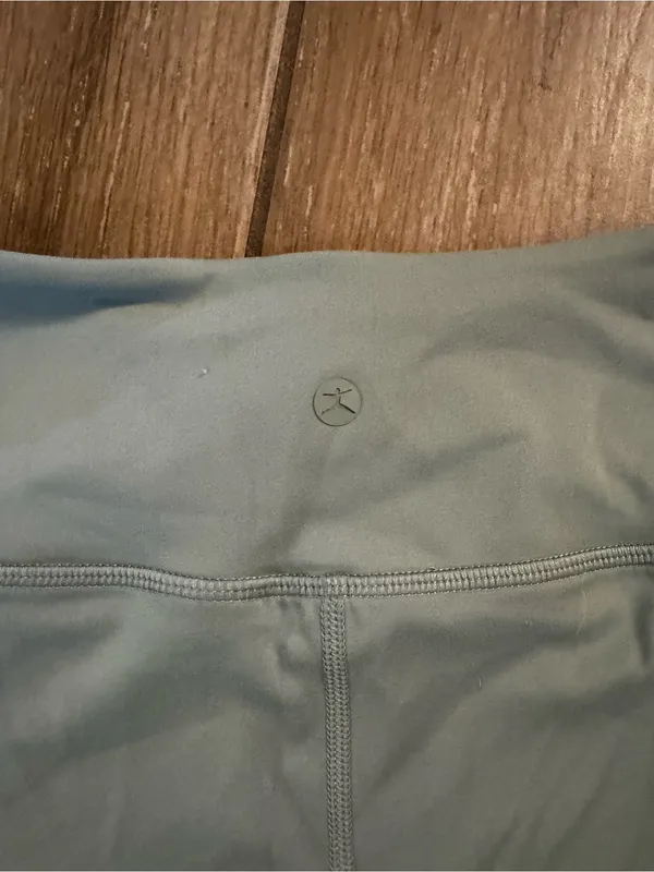Danskin Sage Green High-Waist Bike Shorts - Image 8