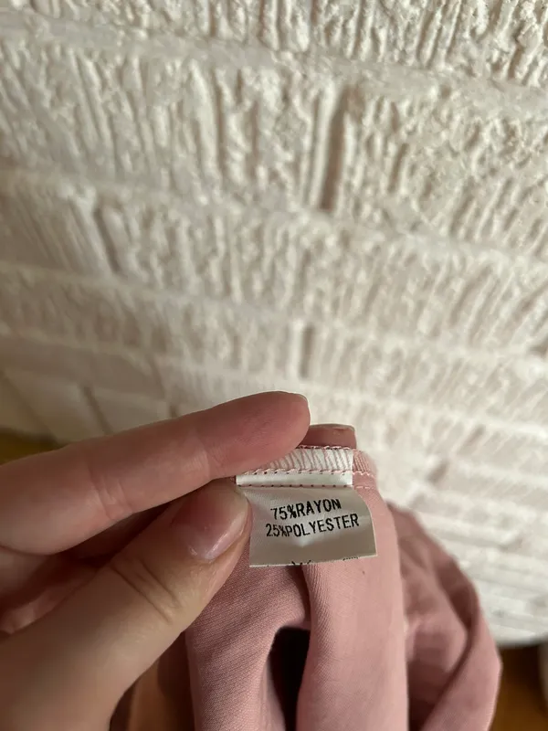 Dusty Rose Pink Pleated Trousers Dress Pants Size 8 - Image 5