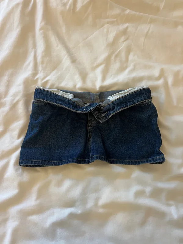 Edikted Skirt Denim - Image 5