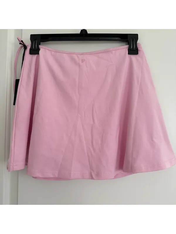 Pacsun PAC 1980 PAC WHISPER Active Leila Wrap Mini Skort Pink NWT Medium - Image 5