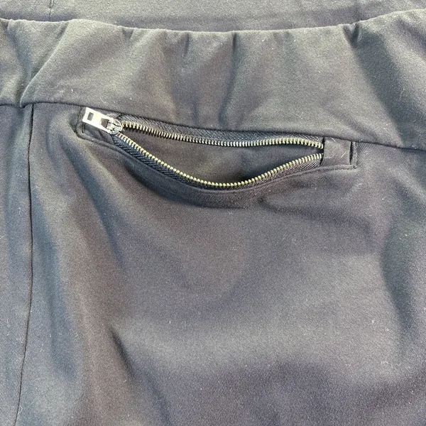 Athleta Women Black Metro Downtown Pull On Pants Joggers travel Size Small Tall - Image 8