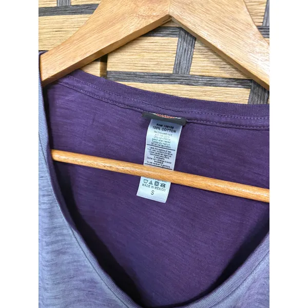 Harley Davidson Purple Burnout V Neck Tee Size Small‎ - Image 6
