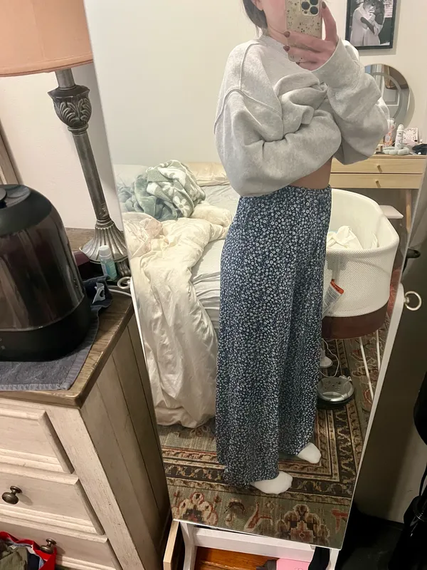 SHEIN Floral Flowy Pants - Image 2