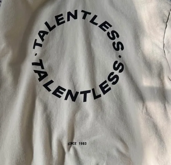 Talentless Hoodie Circle Logo - Image 6
