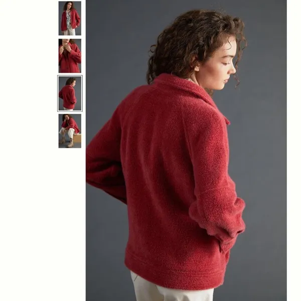 Anthropologie Greylin Houndstooth Shirt Jacket - Image 5