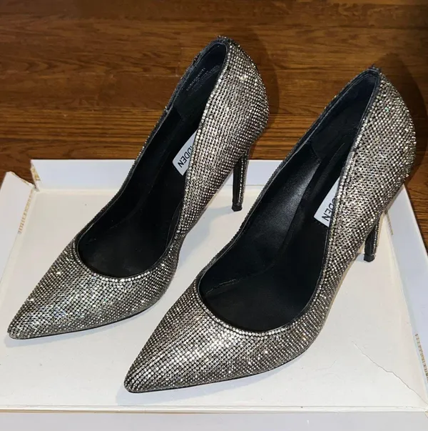 Steve Madden Jeweled Crystal Pumps - Image 2