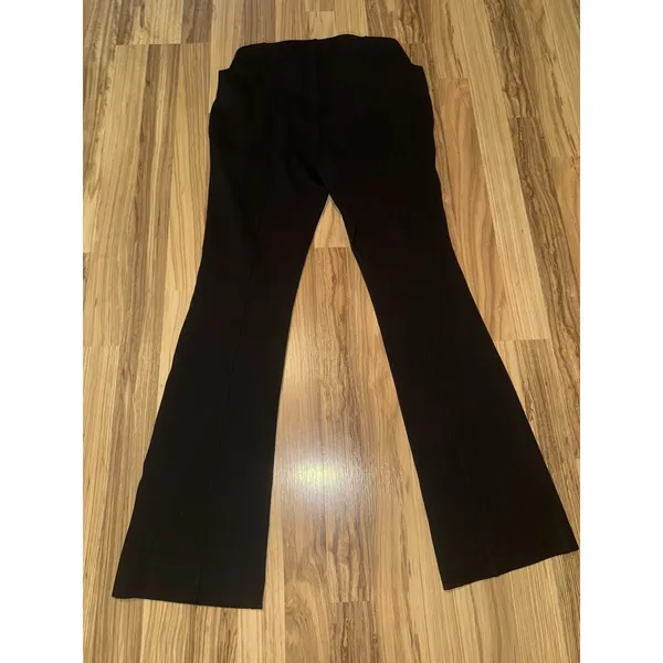 Rafaella Women's Sz 4 Pants‎ Black Pull On Stretch Waist EUC Flare Leg Bootcut - Image 7
