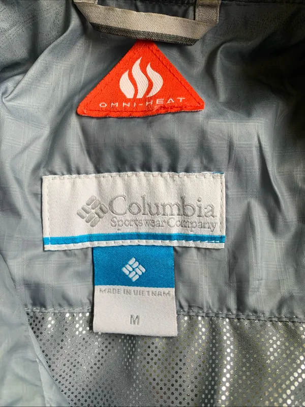 Columbia Omni-Heat gray women’s medium quilted puffer jacket - Image 4