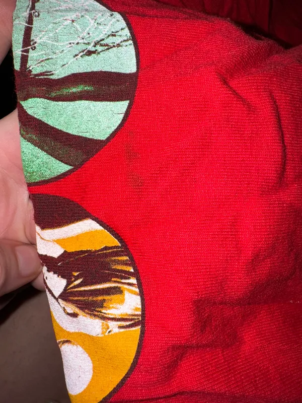 Olympics shirt Red Size L - Image 5