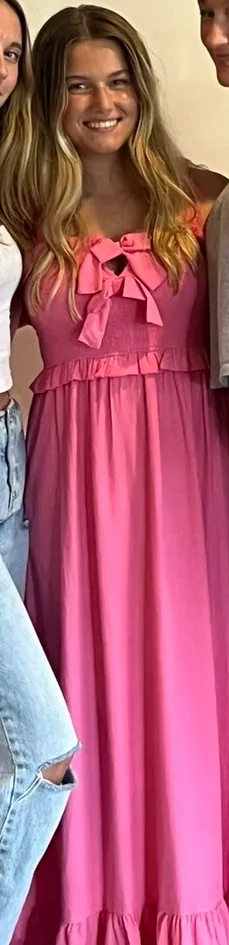 Blu Pepper Pink maxi dress - Image 3