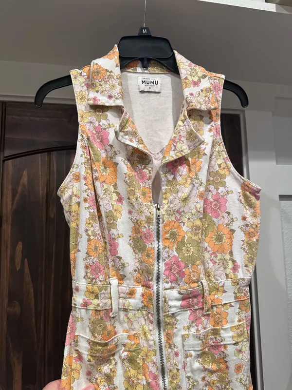 Show Me Your Mumu Denim Jumpsuit - Image 9