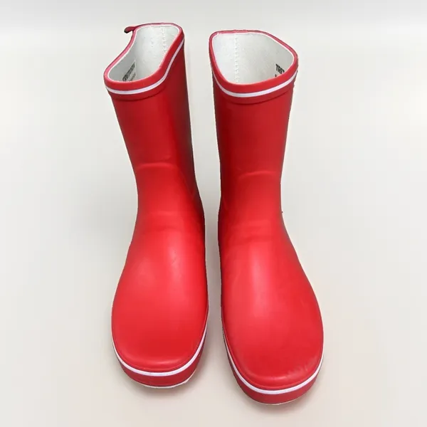 NWT Tretorn Storm Red Rubber Rain Boots Womens Sz 9‎ Waterproof Pull On 47320950 - Image 3