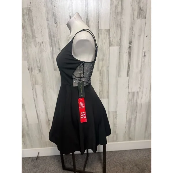Windsor black flare dress - Image 2