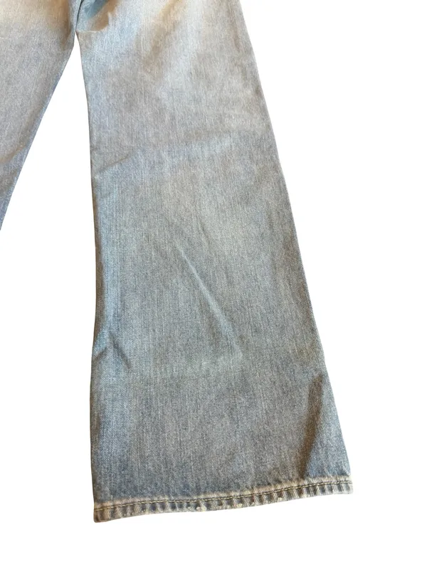 Denimist Lindsay Slim Boyfriend Jeans Light Wash Denim Distressed Size 31 Womens - Image 11