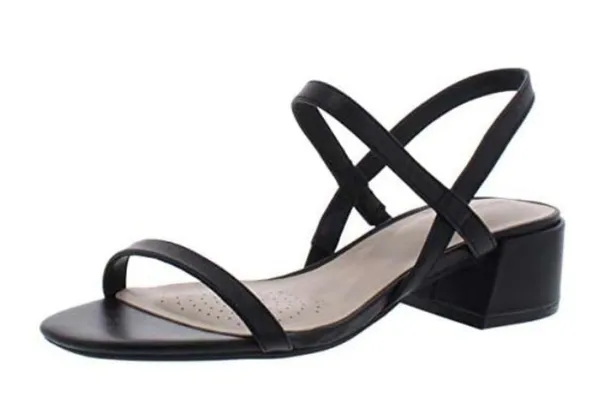 Kenneth Cole Reaction Maisie low block heel leather sandal - Image 5