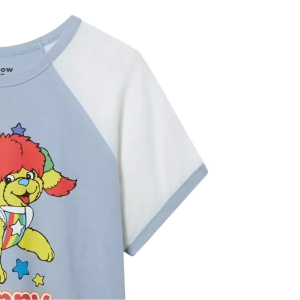 Size 2: Torrid Puppy Brite Classic Cotton Raglan Tee - Image 3