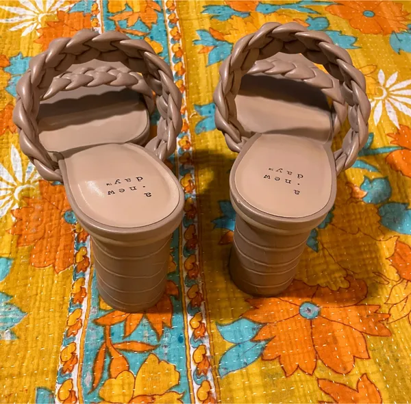 A New Day Braided Heeled Sandals - Image 3