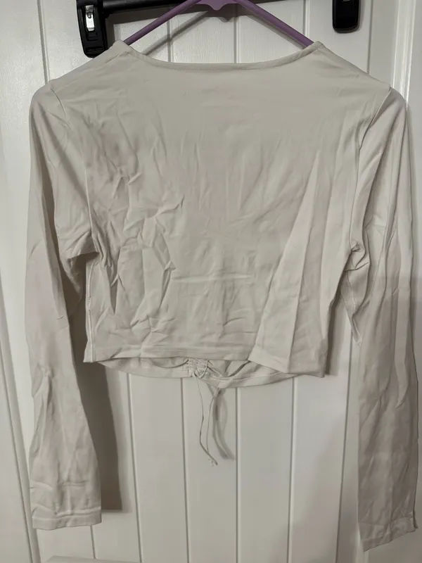 Aerie Real Me Cropped Long Sleeve - Image 2