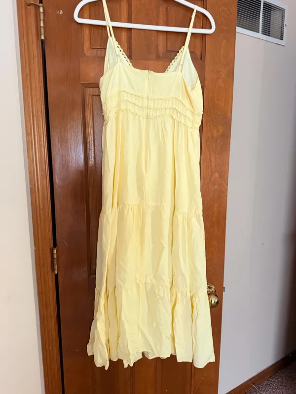 Sunday Edition Maxi Dress Yellow Size L - Image 2